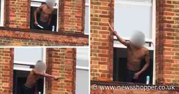 Police cordon over after '15-hour stand-off' with man waving knife in Lewisham