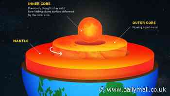 Scientists are baffled after discovering Earth's inner core is DEFORMED
