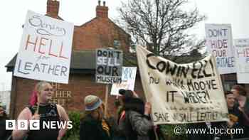 Protest over plans to move leather museum