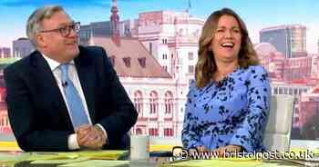 Lorraine Kelly red-faced on GMB over comment to Ed Balls