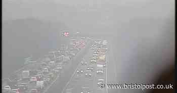 M4 traffic chaos after rush hour crash near Bristol