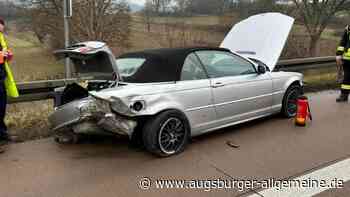 Stau auf A8 nach Unfall bei Zusmarshausen
