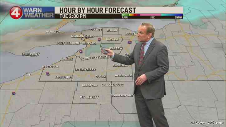 Still quiet today, messy storm arrives Wednesday
