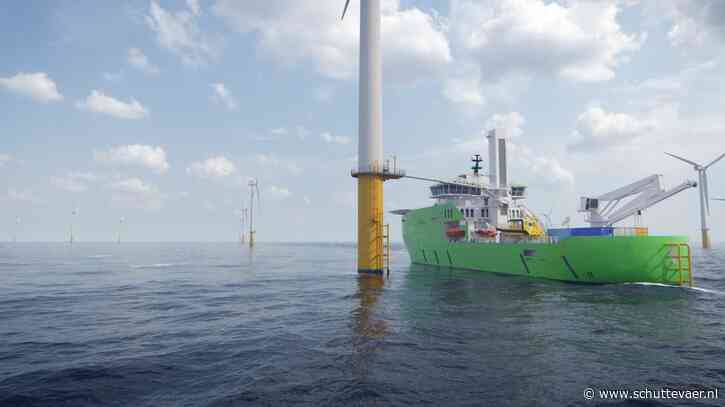 Het eerste volledig batterij-elektrische offshore-schip ter wereld komt eraan