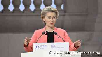 KI-Gipfel in Paris: Von der Leyen plant Milliardenförderung für KI