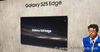 When can you buy the Samsung Galaxy S25 Edge?