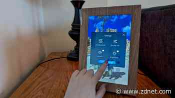 The Nixplay Touch 10 digital photo frame makes the perfect gift, and it's $60 off