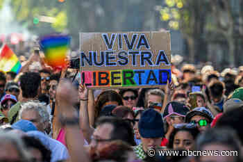 Many Argentines back Milei on economy. His war on diversity is more divisive.