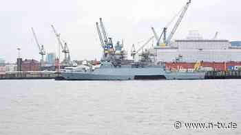 "Haben keine Zeit zu verlieren": Marine-Chef meldet Sabotage an deutschen Kriegsschiffen