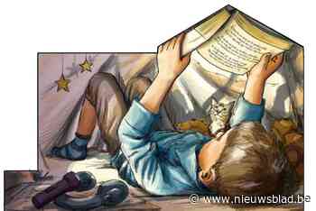 Herentalsenaren kiezen met overwicht muurschildering voor achterkant bib uit