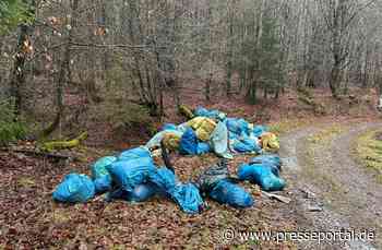POL-PDWIL: Umweltgefährdende Abfallbeseitigung im Wald
