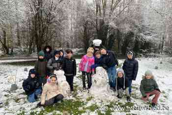 Dolle sneeuwpret op Temsese scholen