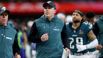 Sources: Saints hiring Eagles OC Moore as coach