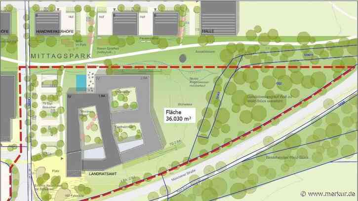 Landrat Eichinger über das neue Landratsamt: Der ursprünglich geplante Bau war nicht als Erweiterungsbau der Außenstellen vorgesehen!