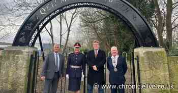 Bedlington's refurbished memorial garden at West Lea Cemetery officially opened