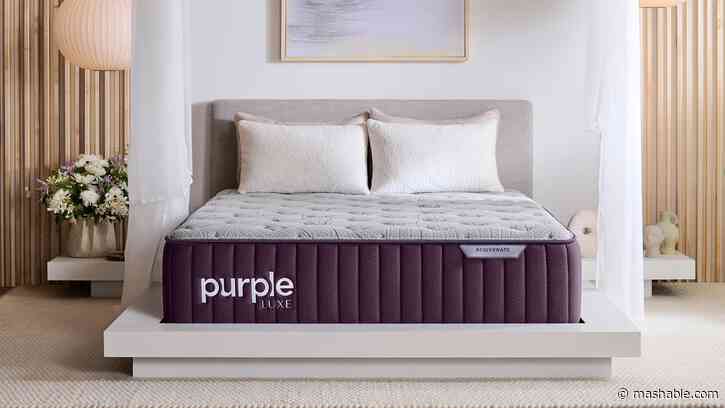 Save up to $900 on a new mattress with the Purple Presidents Day sale