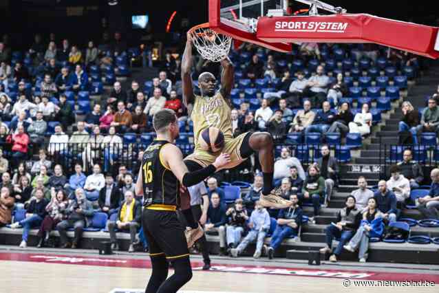 Windrose Giants Antwerp stunt in heenmatch halve finale tegen Oostende, maar bekerfinale nog niet in zicht