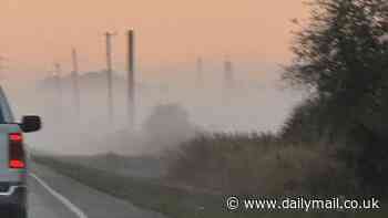 Mysterious fog 'with chemical smell' blankets southern state where locals report sickness after exposure