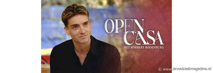 Robbert Rodenburg maakt interviewprogramma Open Casa voor Prime Video