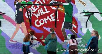 New mural painted on side of Wirral youth centre