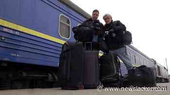 Met de trein naar oorlogsgebied in Oekraïne en vaak nog op tijd ook