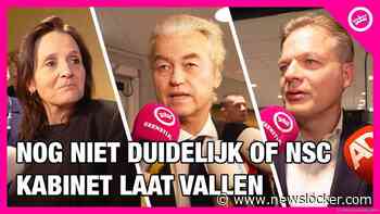 Omtzigt &amp; Van Vroonhoven houden lippen STIJF op elkaar, Wilders trekt betrouwbaarheid NSC in twijfel