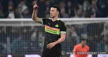 PSV ligt na knappe gelijkmaker Perisic op koers voor goed resultaat in Turijn