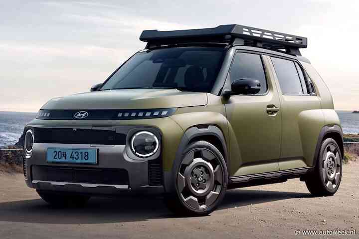 Hyundai Casper Electric Cross: ruiger origineel