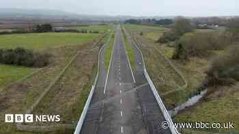 Never used, already crumbling: Road that cost ?40m