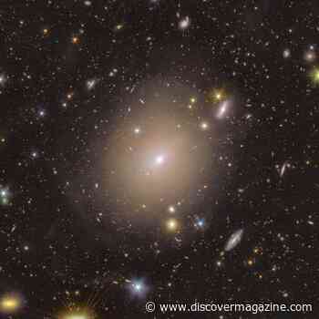 Light From a Distant Galaxy Encircles a Nearer One, Called an Einstein Ring