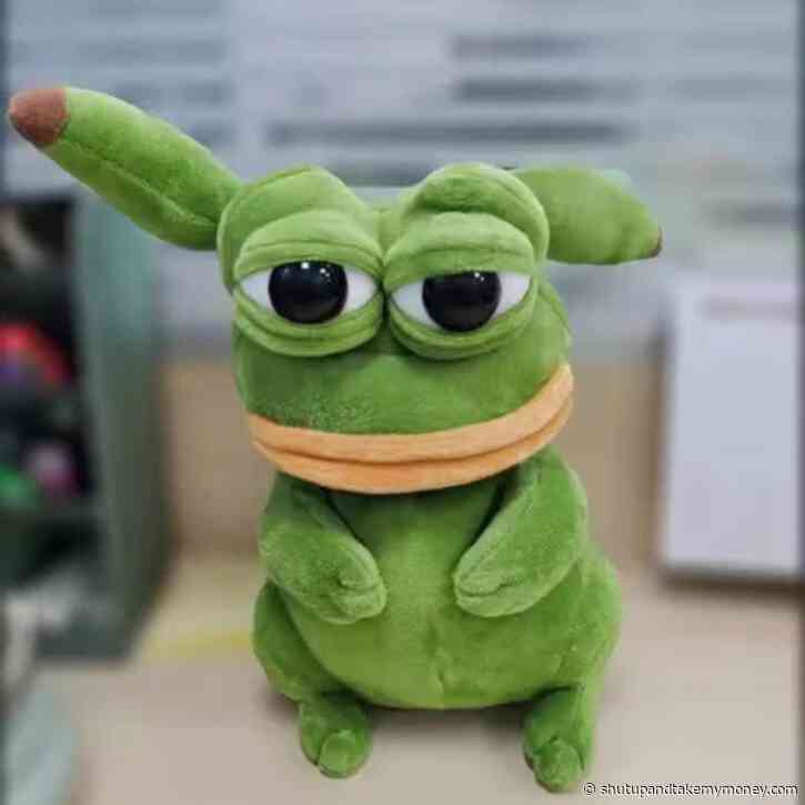 Pika Pepe The Frog Plush