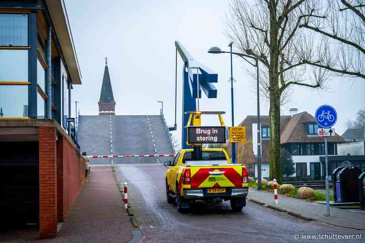 Stroomstoring legt bediening bruggen regio Alphen a/d Rijn plat