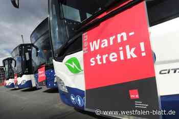 Streik legt am Freitag ÖPNV in Bielefeld lahm