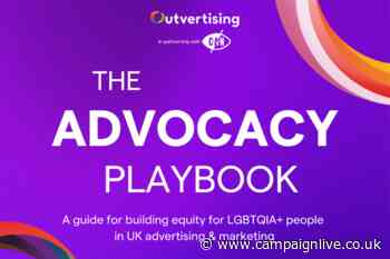 Outvertising launches Advocacy Playbook to support LGBTQ+ inclusion in adland