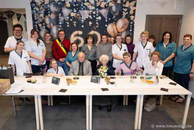 Frans en Antoinette vieren diamant