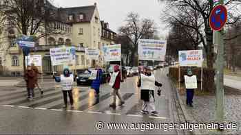 Omas und Opas for Future sind bei der „Ampeldemo“ mit dabei