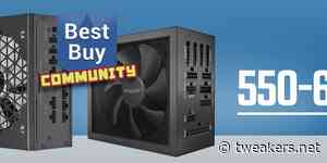 Beste voeding voor een midrangegame-pc (550-650W)