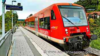 Bahnverkehr in Nagold: Behinderungen stehen ins Haus