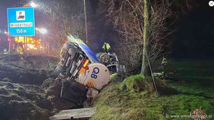 Diesellucht hier te ruiken na dodelijk ongeluk met tankwagen in België