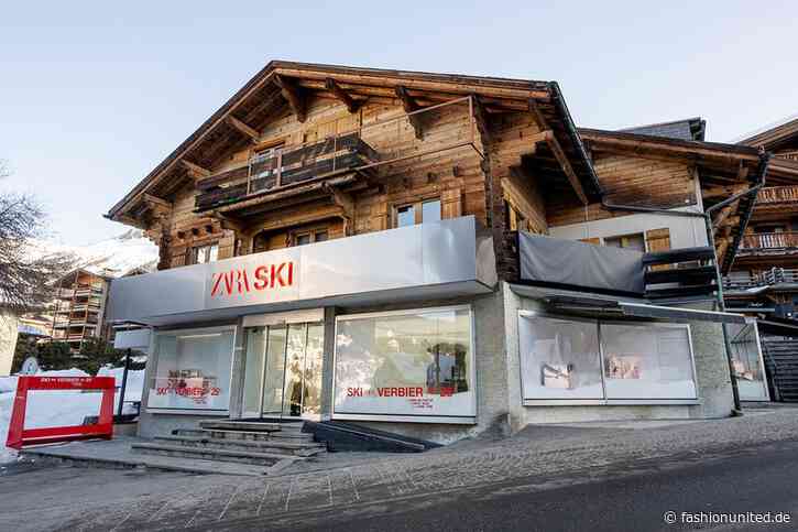 Zara eröffnet Pop-up-Store in Schweizer Skigebiet