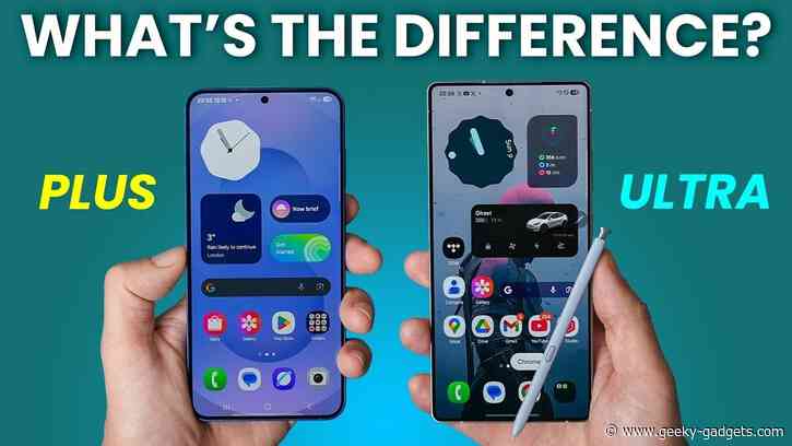 Samsung Galaxy S25 Plus vs. Ultra The Ultimate Showdown