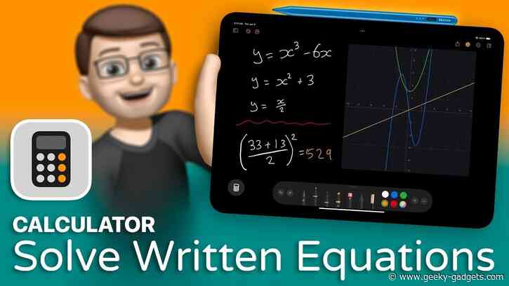 Mastering Equations with Math Notes in iPad Calculator