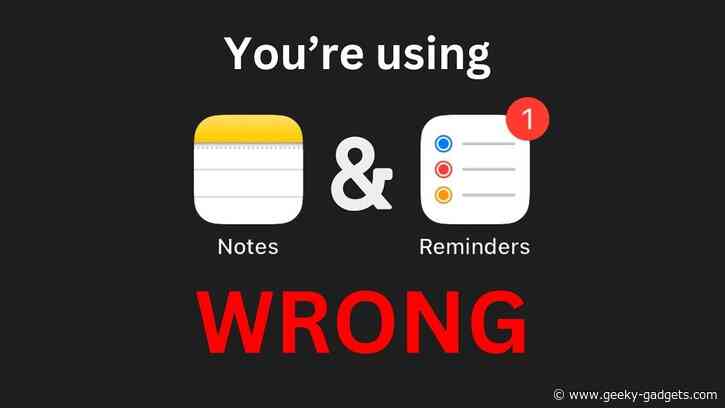 Combine Apple Notes and Reminders: For a Stress-Free Organized Life