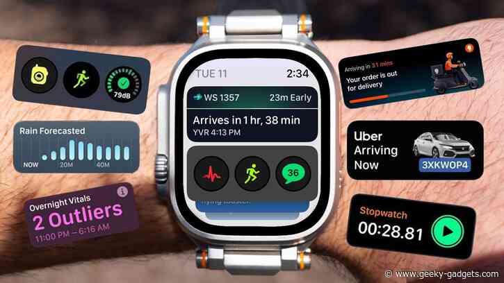 Apple Watch SmartStack Hacks for Productivity