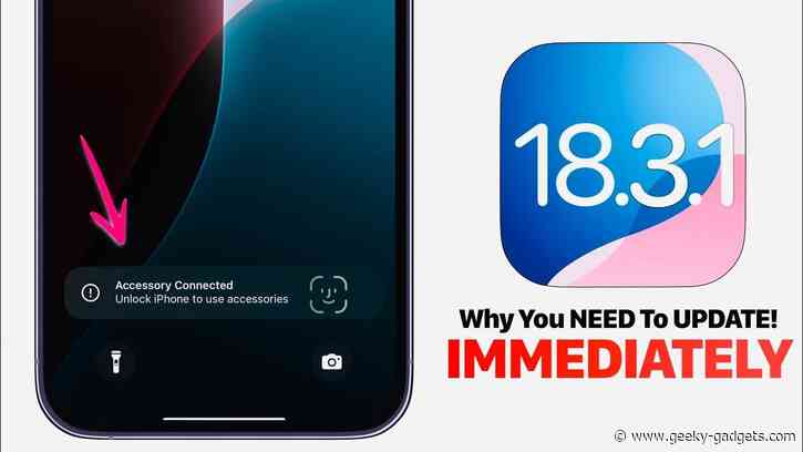 iOS 18.3.1: You NEED This Update (Important Security & Bug Fixes)