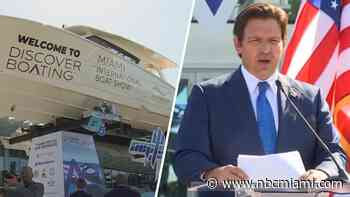 DeSantis kicks off Miami International Boat Show, announces boating initiatives