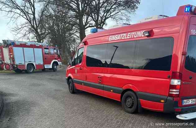 FW-AUR: Beschädigte Gasleitung und technischer Defekt sorgten für Einsätze der Feuerwehr Sandhorst