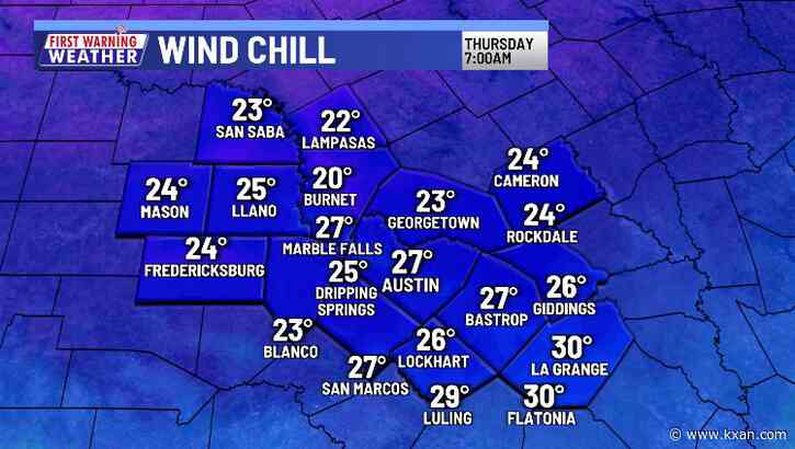 Clouds keeping temperatures low ahead of next front