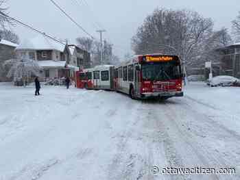 OC Transpo enacts severe weather plan for Thursday's snow storm