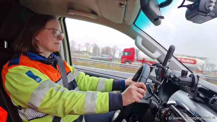 Op pad met weginspecteur Jessie: ‘Hopen dat ik veilig thuiskom’